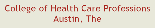 College of Health Care Professions Austin, The